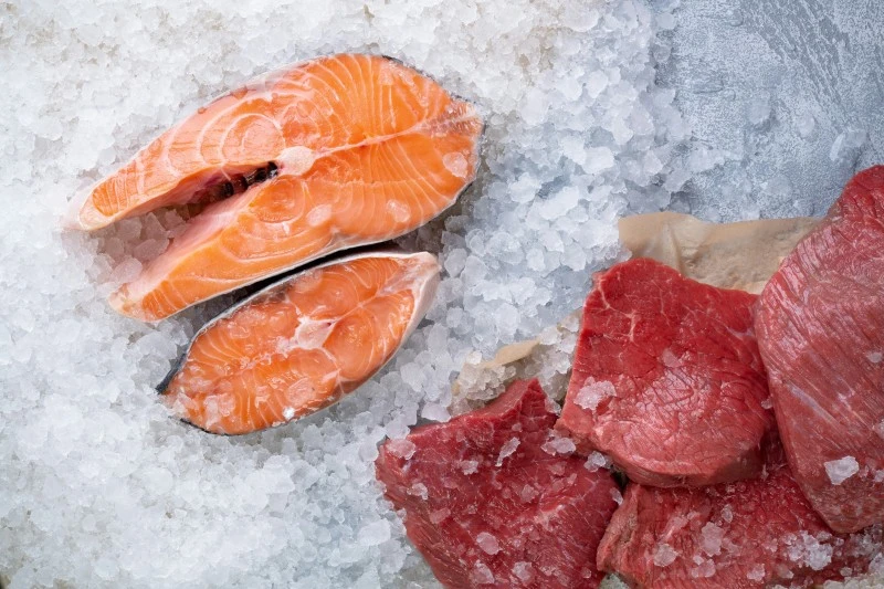 Viande, volaille et fruits de mer