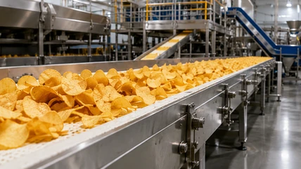 Le r&ocirc;le du transport dans la production de chips moderne. Production